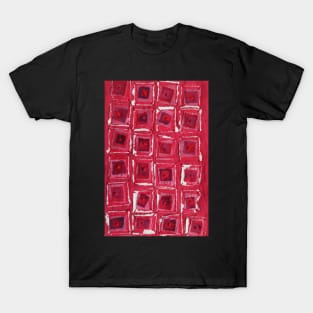 Red Thread Squares T-Shirt